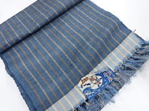 アンティーク　正絹　紬　着尺反物